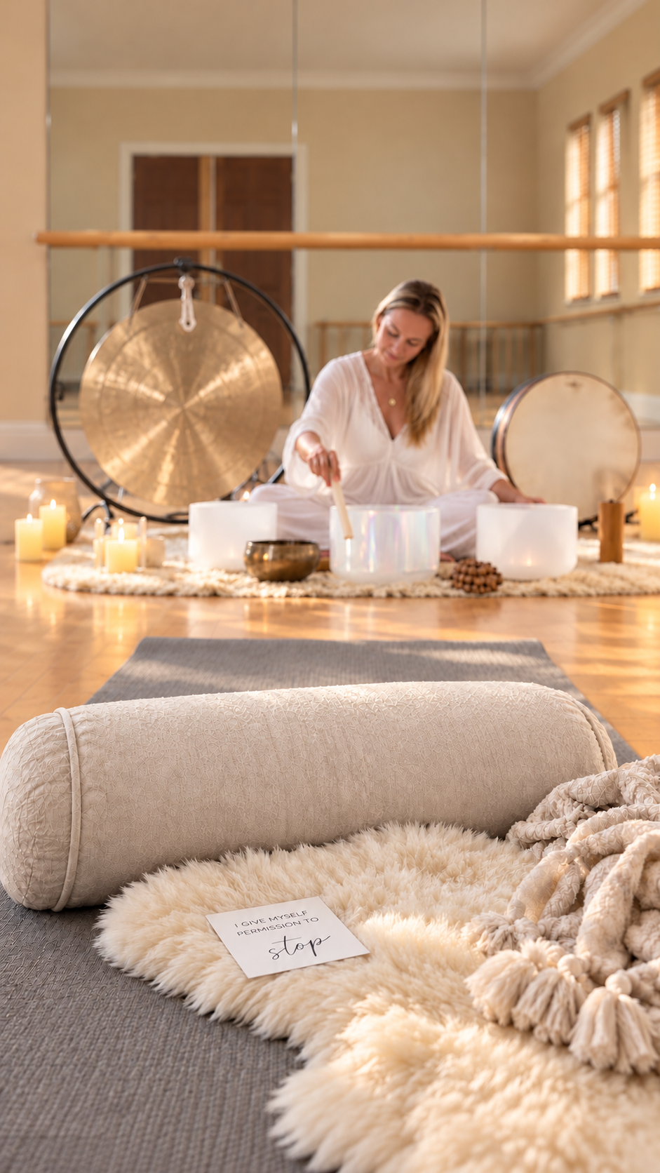 Permission to Stop — Hypno Sound Bath at Danesfield House